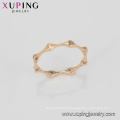 14949 Best selling jewelry elegant zircon ring, ladies latest 18k gold color ring designs